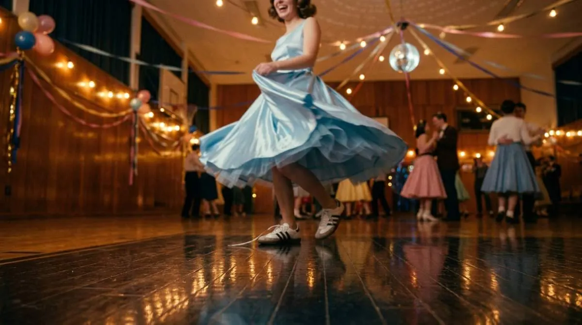 Prom Dress Sneakers Samba Style Mix