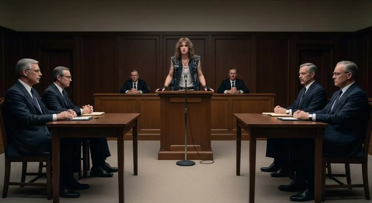 80s Metal Courtroom Clash