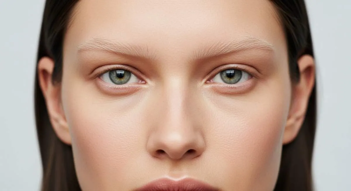 90s Barely There Brows Look